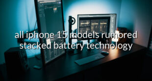 all iphone 15 models rumored stacked battery technology