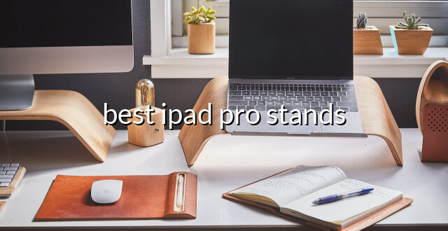 best ipad pro stands