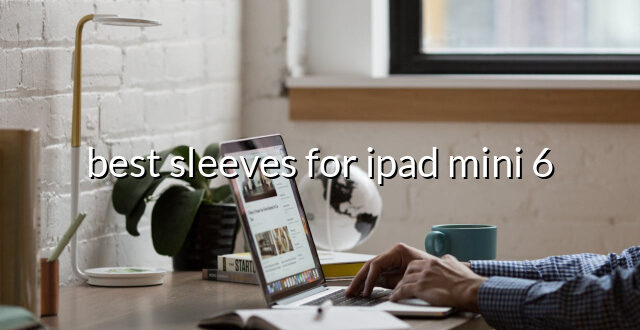 best sleeves for ipad mini 6