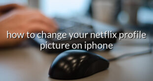 how to change your netflix profile picture on iphone