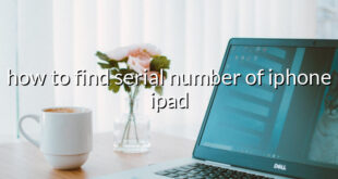 how to find serial number of iphone ipad