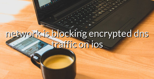 network is blocking encrypted dns traffic on ios