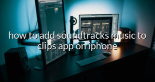 how to add soundtracks music to clips app on iphone