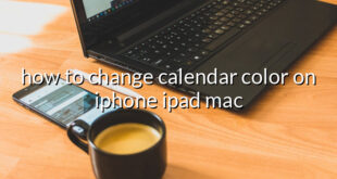 how to change calendar color on iphone ipad mac