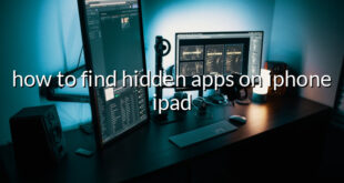 how to find hidden apps on iphone ipad