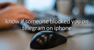 know if someone blocked you on telegram on iphone