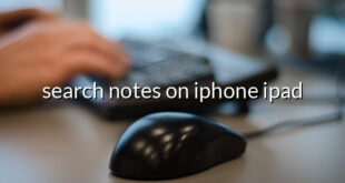 search notes on iphone ipad